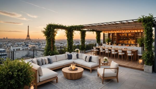 Top 5 des rooftops parisiens pour un événement d'entreprise en plein air